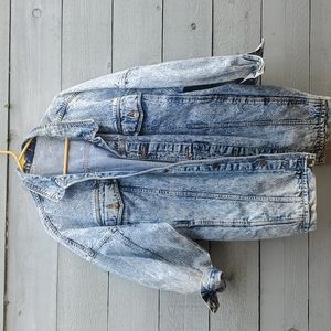 Vintage Stone Washed Denim Jacket